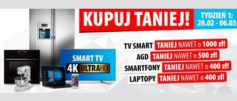 Promocja "Kupuj taniej!" w Media Expert