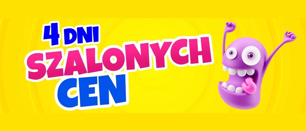Promocja 4 DNI SZALONYCH CEN w Media Expert - kup jeszcze taniej wybrane RTV!