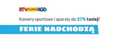 Promocja na aparaty, kamerty i drony w RTV EURO AGD