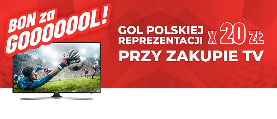 Promocja "Bon za gol" w Neo24 - kup wybrany telewizor i odbierz bon na następne zakupy!