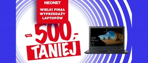 Promocja na laptopy w NEONET
