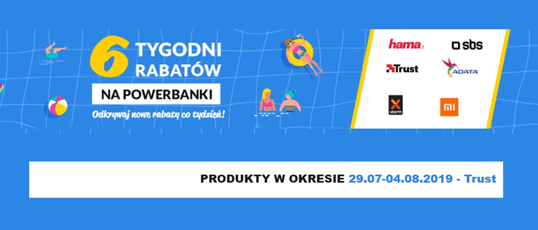 Kup wybrany powerbank i zyskaj dodatkowy rabat w promocji RTV EURO AGD!