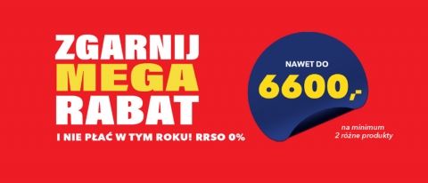 Promocja ZGARNIJ MEGA RABAT w RTV EURO AGD