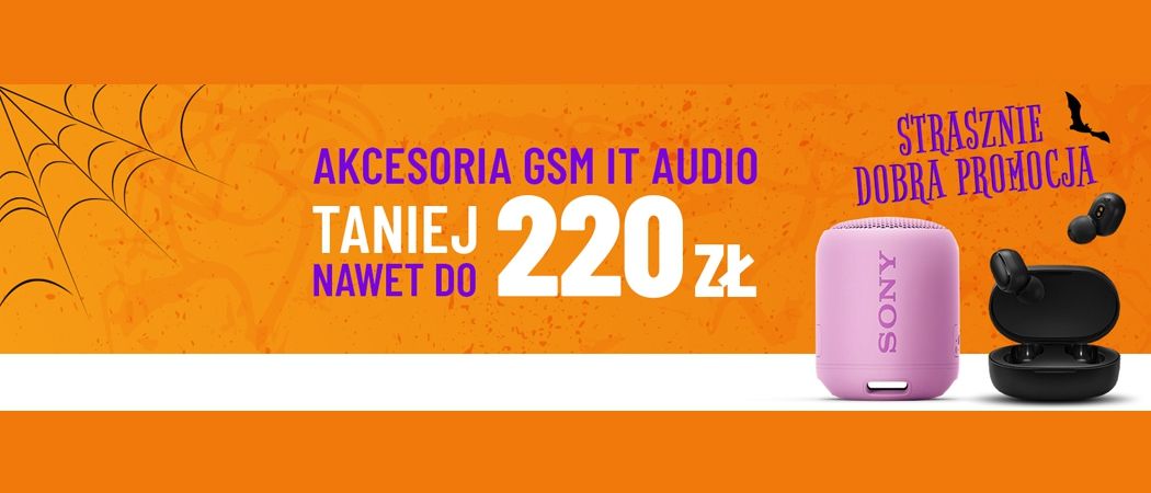 Promocja STRASZNIE DOBRA PROMOCJA w Neo24 - kup głośnik mobilny, słuchawki i wiele innych taniej z kodem rabatowym!