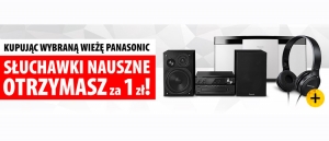 Promocja na wieże Panasonic w Media Expert