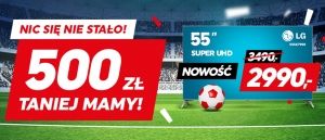 Promocja na telewizory z prezentem w NEONET