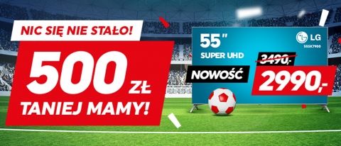 Promocja na telewizory z prezentem w NEONET