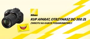 Promocja na aparaty NIKON
