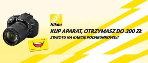 Promocja na aparaty NIKON