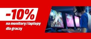 Promocja na laptopy i monitory w Media Markt