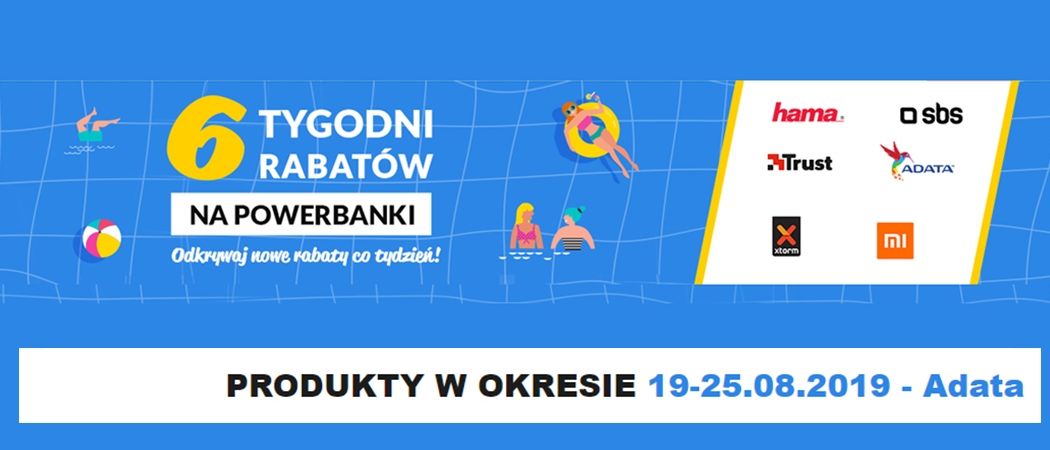Promocja "6 tygodni rabat&oacute;w na powerbanki" w RTV EURO AGD - kup promocyjny powerbank i odbierz dodatkową zniżkę!