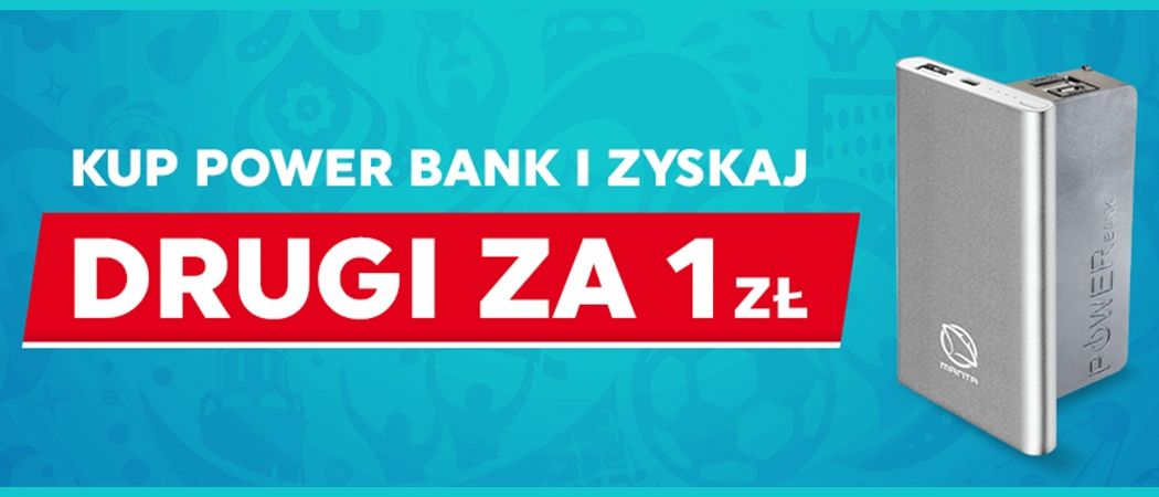Promocja w Neonet - kup powerbank Manta, a drugi powerbank otrzymasz za 1 zł!