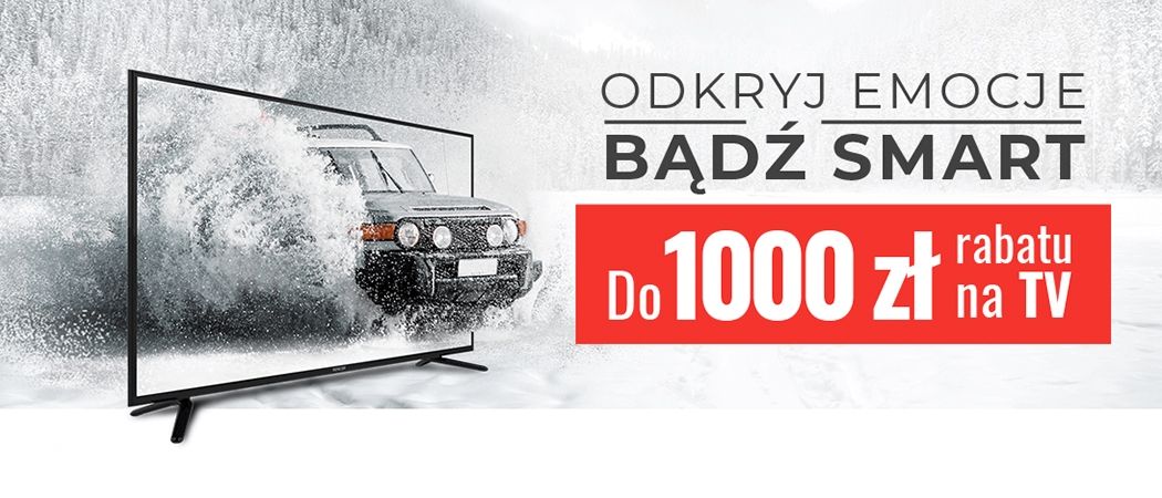 Kup promocyjny telewizor i odbierz nawet do 1000 zł rabatu w promocji Neo24!