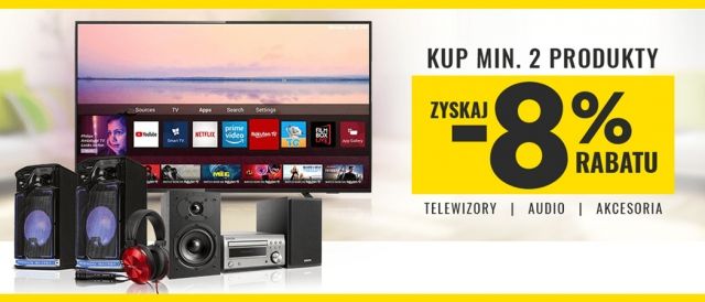 Promocja na telewizory i audio w NEO24