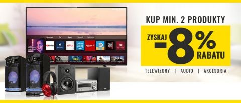 Promocja na telewizory i audio w NEO24