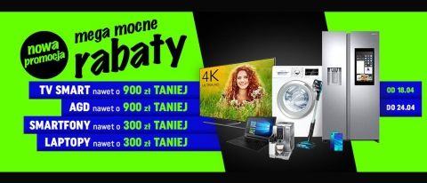 Promocja "Mega mocne rabaty" w NEONET