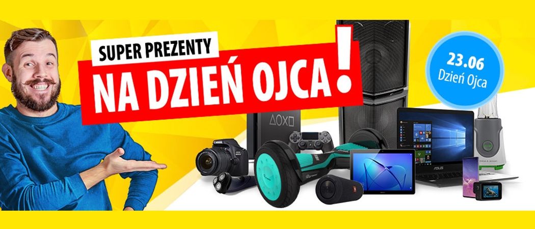 Promocja "Prezenty na Dzień Ojca!" w Media Expert - kup promocyjny sprzęt w super cenach!
