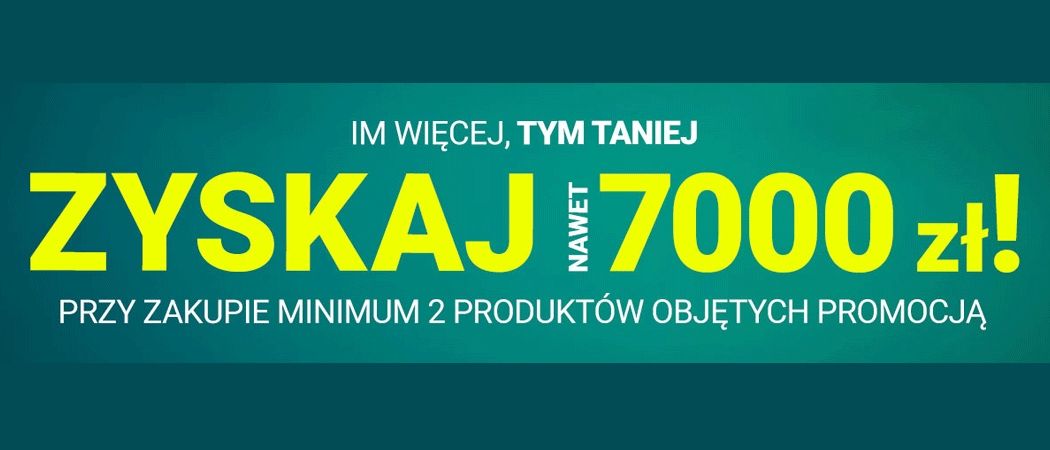 Promocja IM WIĘCEJ, TYM TANIEJ w Avans - kup promocyjne RTV nawet do 7000 zł taniej!