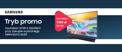 Promocja na telewizory SAMSUNG w RTV EURO AGD