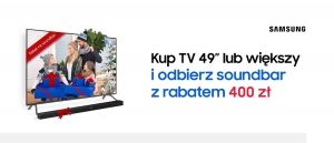 Promocja na telewizory SAMSUNG!