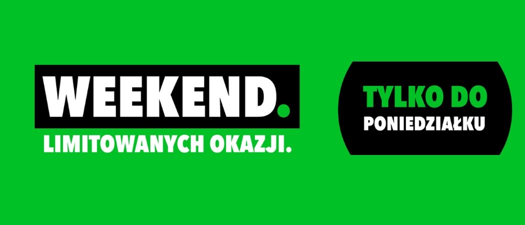 Promocja WEEKEND LIMITOWANYCH OKAZJI w RTV EURO AGD - kup wybrane RTV taniej z kodem rabatowym!