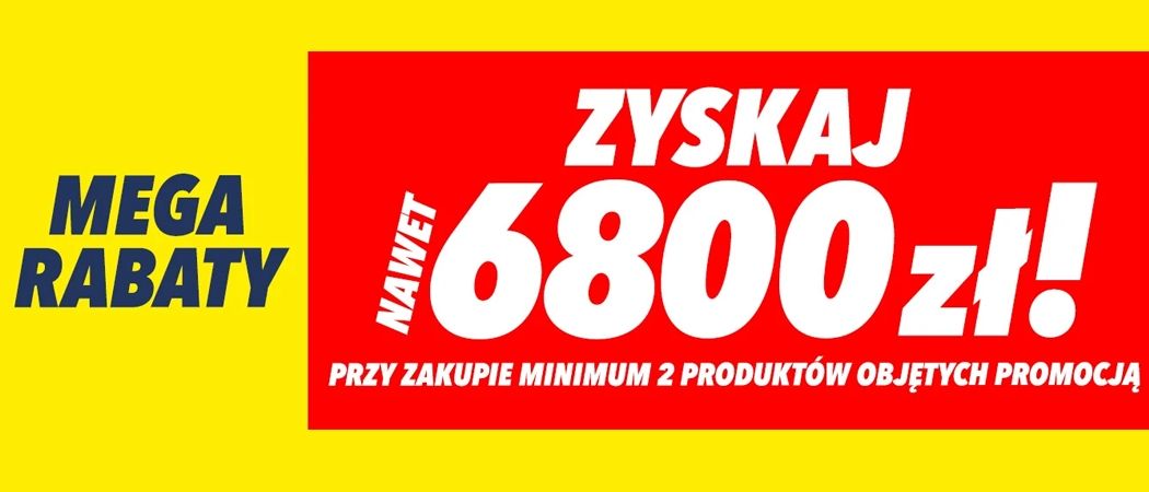 Promocja MEGA RABATY w Media Expert - kup promocyjne RTV taniej z kodem rabatowym!