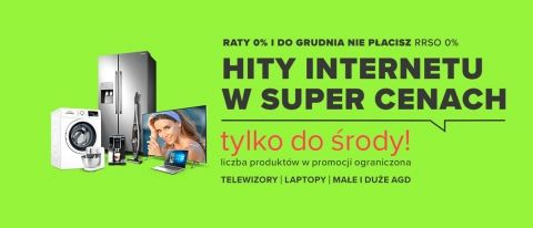 Promocja HITY INTERNETU W SUPER CENACH w NEONET