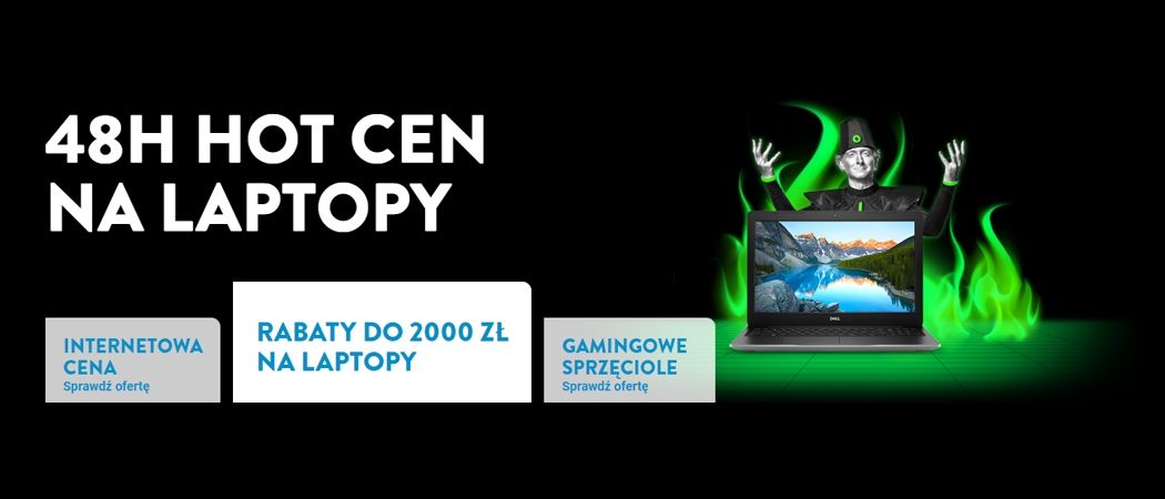 Promocja Ole Ole na laptopy - kup promocyjny laptop nawet do 2000 zł taniej z kodem rabatowym!