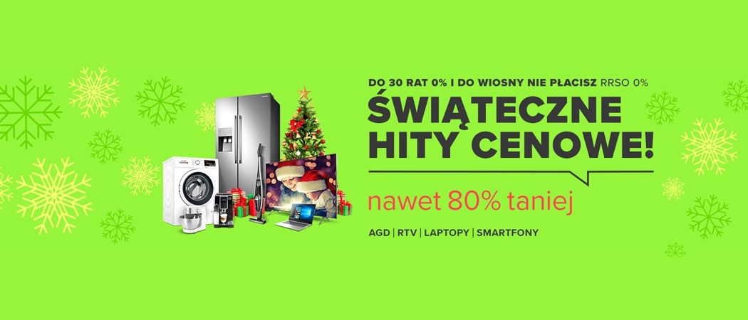 Promocja ŚWIĄTECZNE HITY CENOWE w Neonet - kup wybrane RTV taniej z kodem rabatowym!