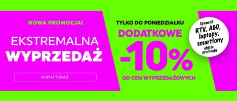 Promocja "Ekstremalna wyprzedaż" w NEONET