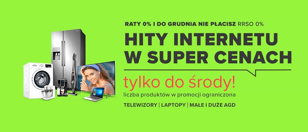 Promocja HITY INTERNETU W SUPER CENACH w Neonet - kup taniej promocyjne RTV!