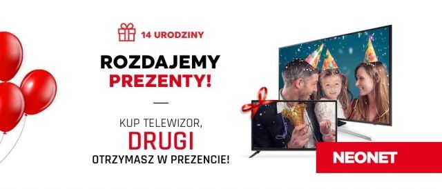 Promocja na telewizory w NEONET
