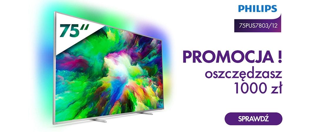 Kup promocyjny telewizor PHILIPS aż 1000 zł taniej w promocji Vobis!