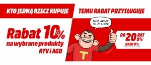 Promocja na RTV w Media Markt
