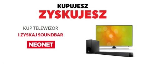Promocja na telewizory w NEONET
