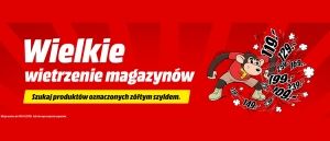 Promocja "Wielkie wietrzenie magazyn&oacute;w" w Media Markt