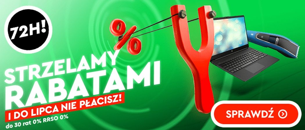 Promocja STRZELAMY RABATAMI w Ole Ole - kup jeszcze taniej wybrane RTV!