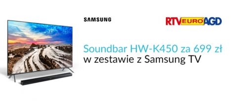 Promocja na telewizory SAMSUNG!