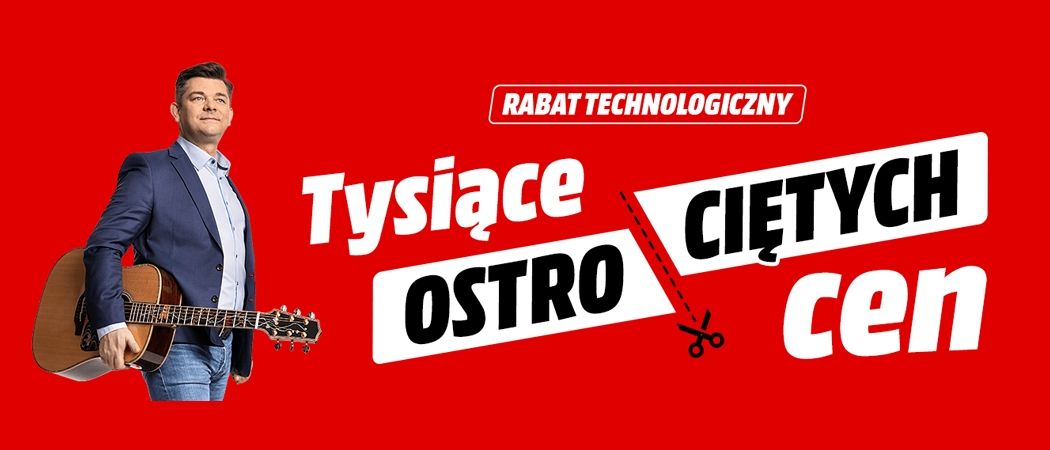 Promocja RABATOLOGIA w Media Markt - kup jeszcze taniej promocyjne RTV!