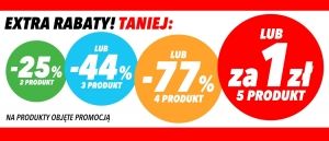 Promocja EXTRA RABATY w Media Expert