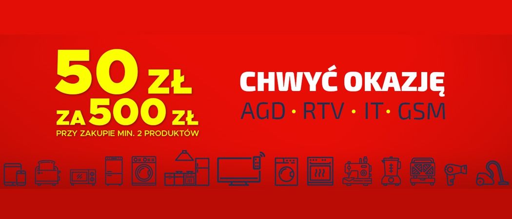 Promocja CHWYĆ OKAZJĘ w Neo24 - kup promocyjne RTV taniej z kodem rabatowym!