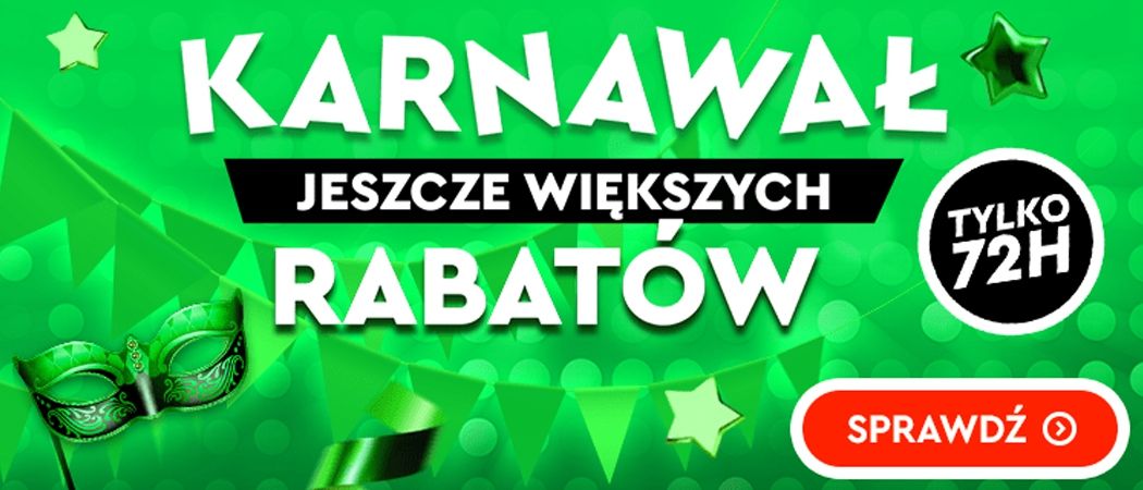 Promocja KARNAWAŁ JESZCZE WIĘKSZYCH RABAT&Oacute;W w Ole Ole - kup jeszcze taniej wybrane RTV!