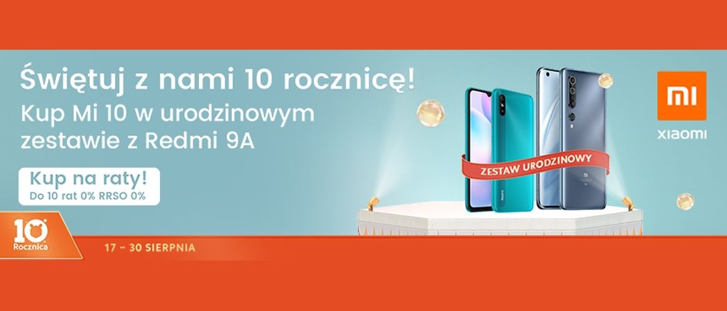Promocja XIAOMI w RTV EURO AGD - kup wybrany smartfon i odbierz drugi smartfon w prezencie!