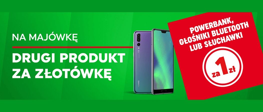 Promocja na smartfony - odbierz prezent - głośnik, słuchawki lub powerbank!