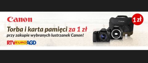 Promocja CANON w RTV EURO AGD