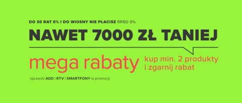 Promocja MEGA RABATY w Neonet 