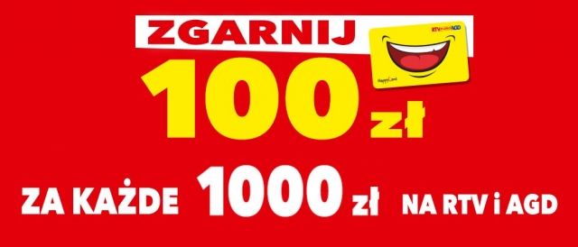 Bony zakupowe gratis w RTV EURO AGD
