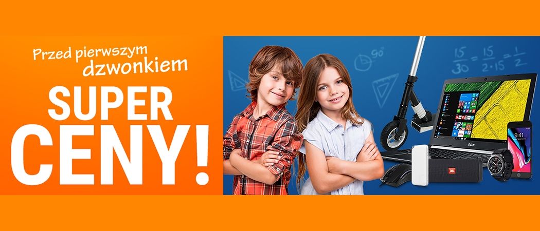 Promocja "Przed pierwszym dzwonkiem super ceny" w Avans - kup wybrany sprzęt w niższych cenach!