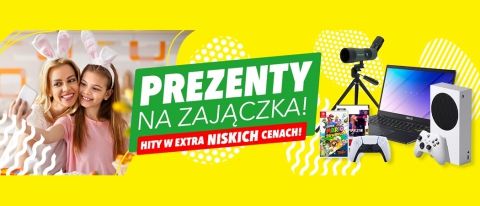 Promocja PREZENTY NA ZAJĄCZKA w Media Expert