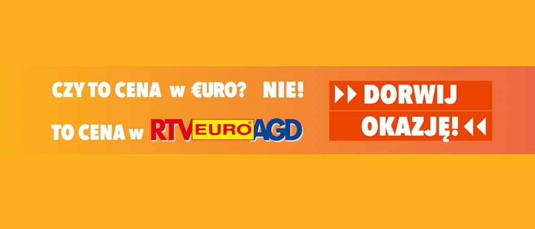 Promocja DORWIJ OKAZJĘ! w RTV EURO AGD - kup wybrany laptop, telewizor, smartfon i wiele innych taniej z kodem rabatowym!